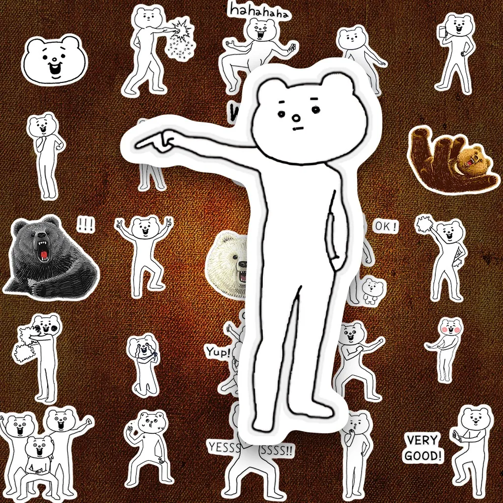 [Trọn Bộ ] 172 Sticker IN LASER Meme Betakkuma