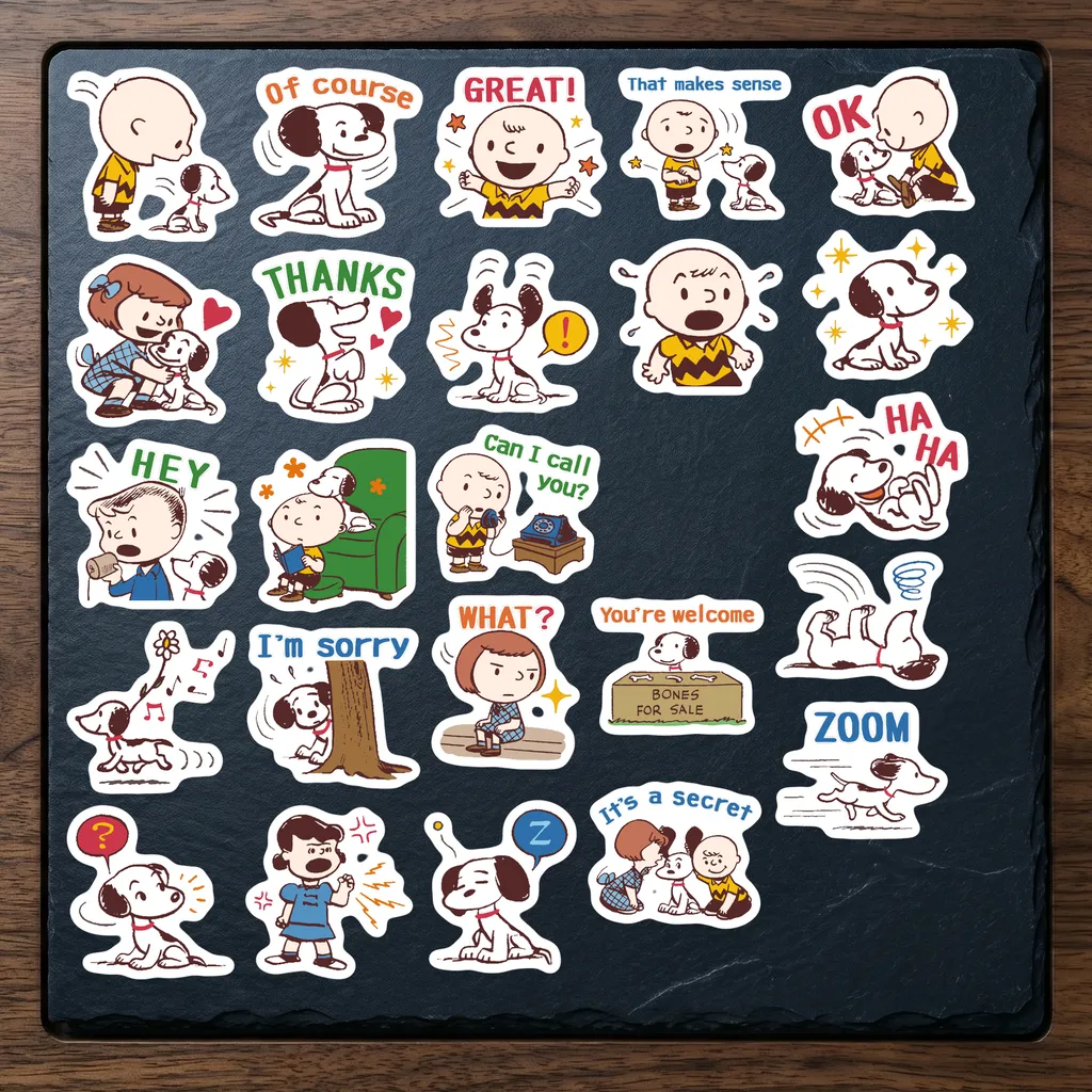 Snoopy 50s (24 hình)