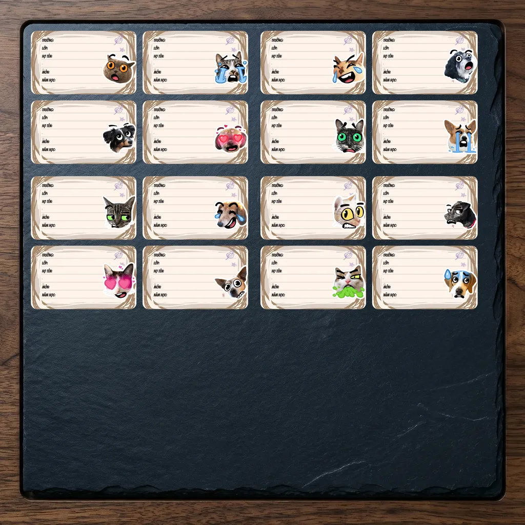 Mẫu 1 (16 hình)