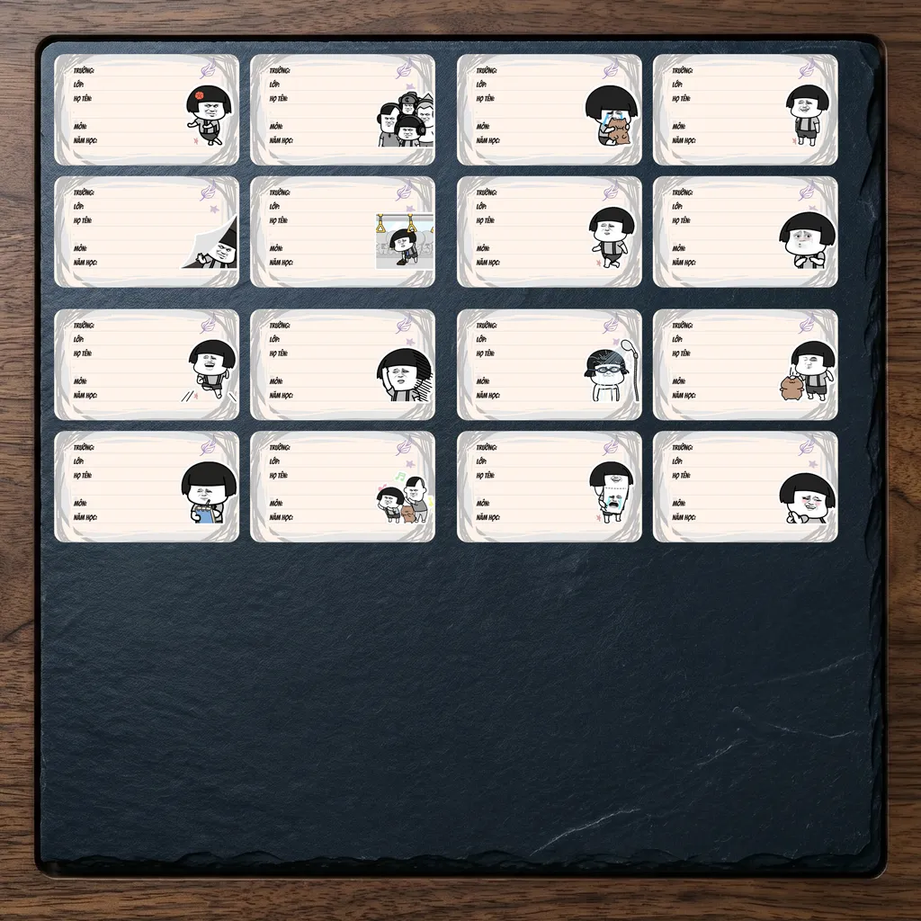 Mẫu 23 (16 hình)