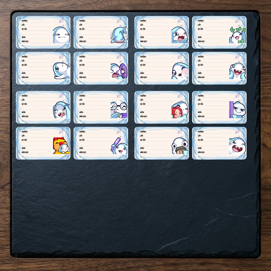 Mẫu 1 (16 hình)