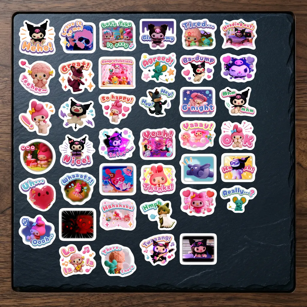 My Melody & Kuromi (40 hình)